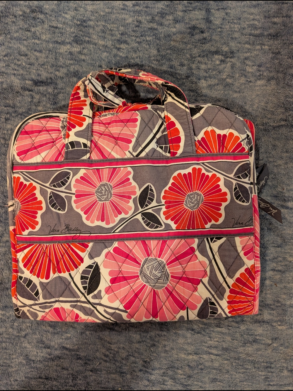 Vera Bradley Hanging Organizer in RETIRED Cherry Blossom Pattern - Picture 8 of 8